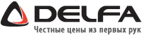 Логотип фирмы Delfa в Евпатории
